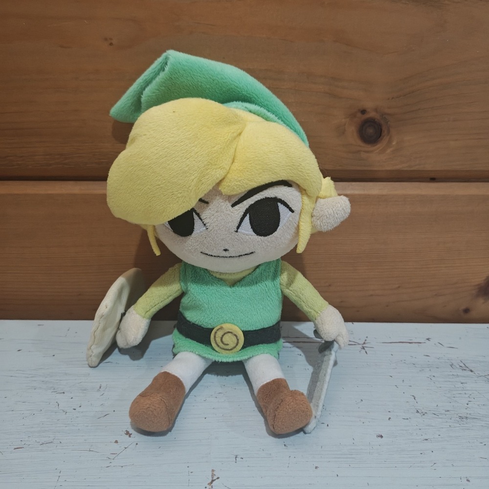 The Legend Of Zelda Link Plush 8" World Of Nintendo 2014 EUC